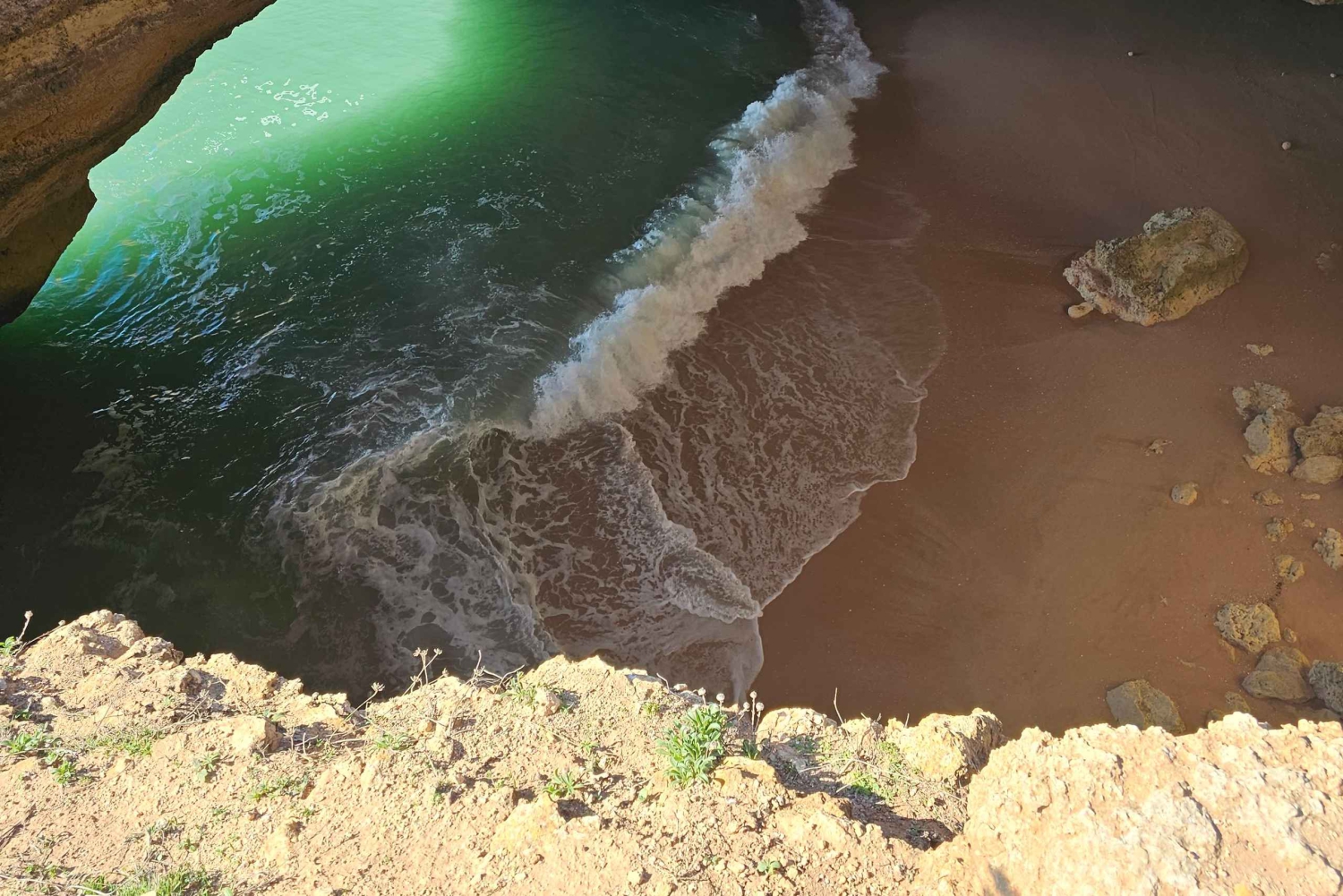 Lagoa: Benagil Höhle und Marinha Strand Geführte Kajaktour