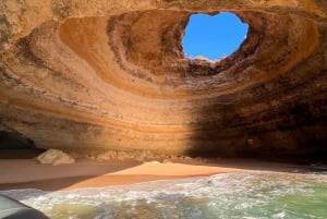 Lagoa: Benagilgrottorna och Praia da Marinha med biologguide
