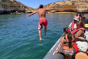 Lagoa: Delfinsafari og Benagil-tur med biologguide