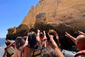 Lagoa: Delfinsafari og Benagil-tur med biologguide