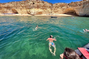Lagoa: Delfinsafari og Benagil-tur med biologguide
