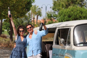 Lagos: Algarve Organic Wine Tour in a Volkswagen T2 Van