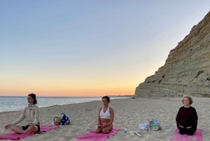 Lagos: Andningsövningar och meditation på stranden