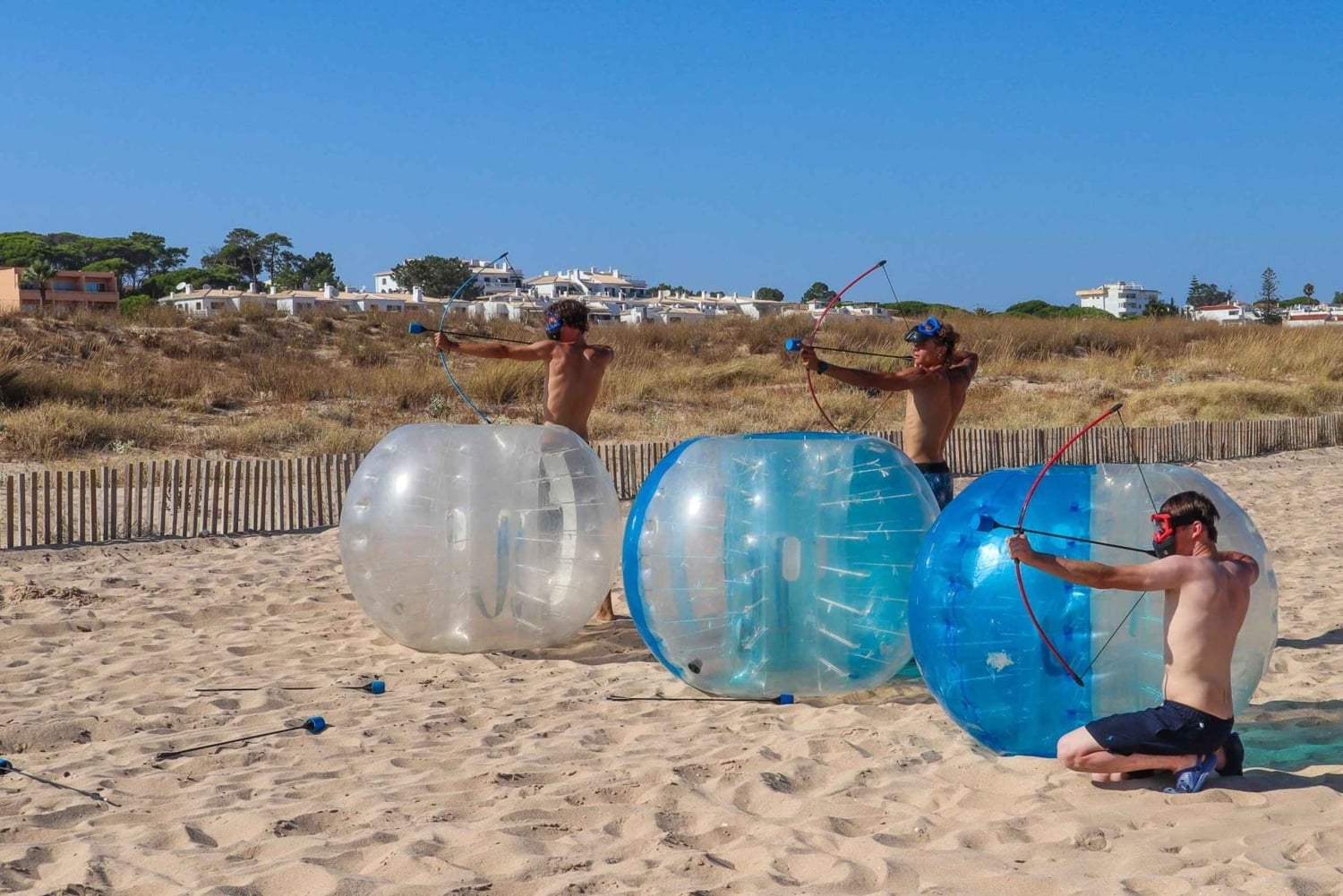 Lagos: Jousiammuntakilpailu rannalla