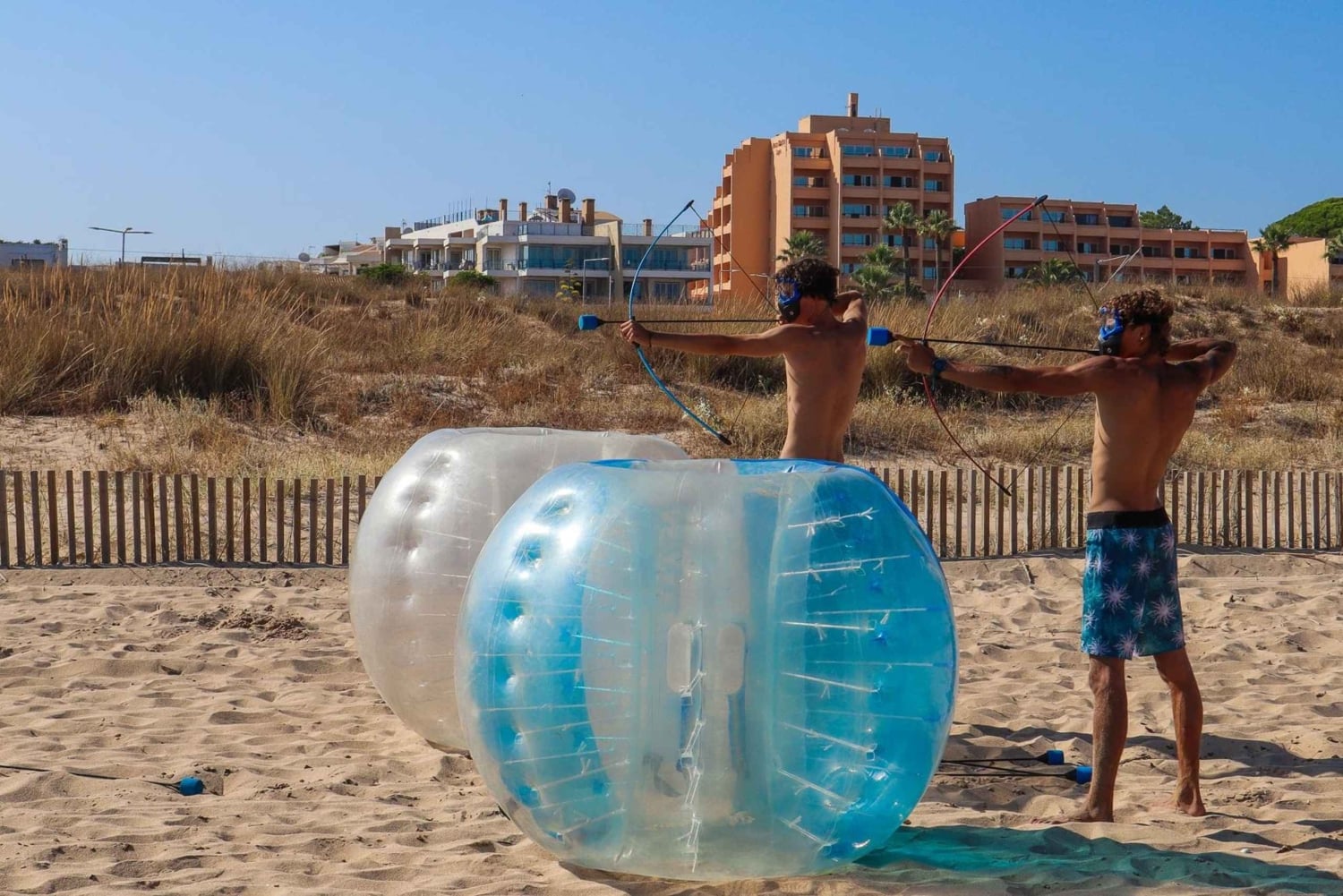 Lagos: Jousiammuntakilpailu rannalla