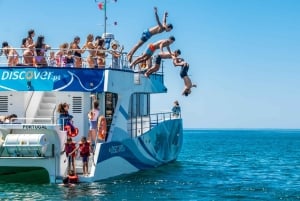 Lagos: Halvdagscruise med delfinsafari og vannaktiviteter