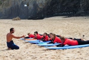 Lagos: group surf lessons for all levels