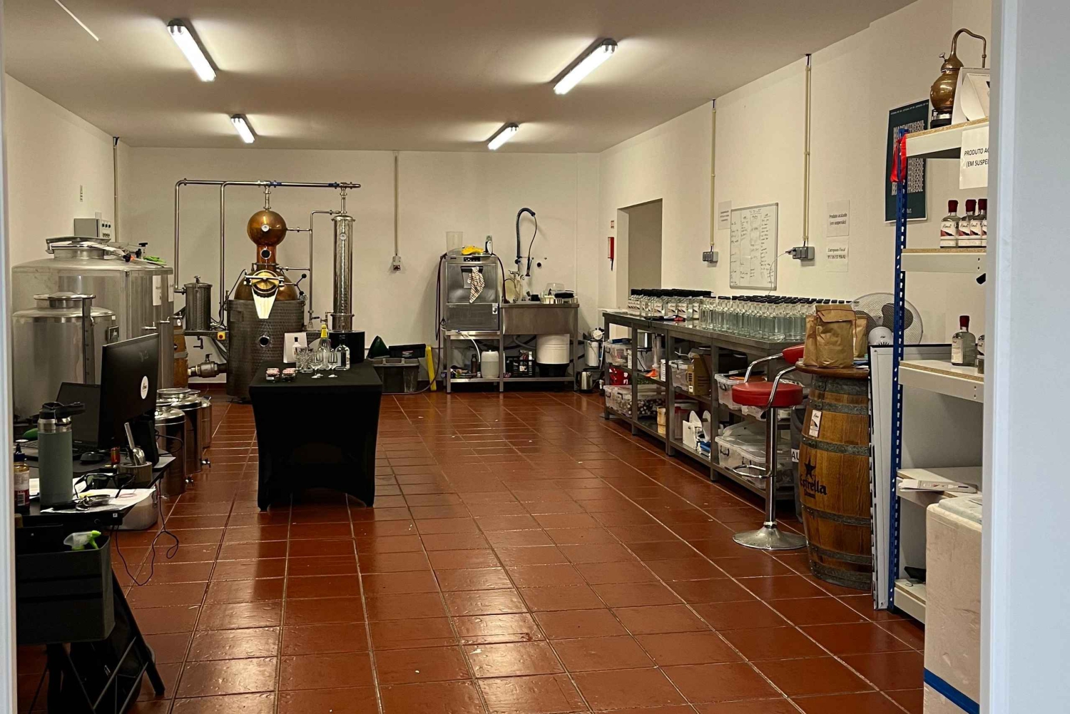 Lagos: Guided Gin Distillery Tour With Tasting at Alma Luz