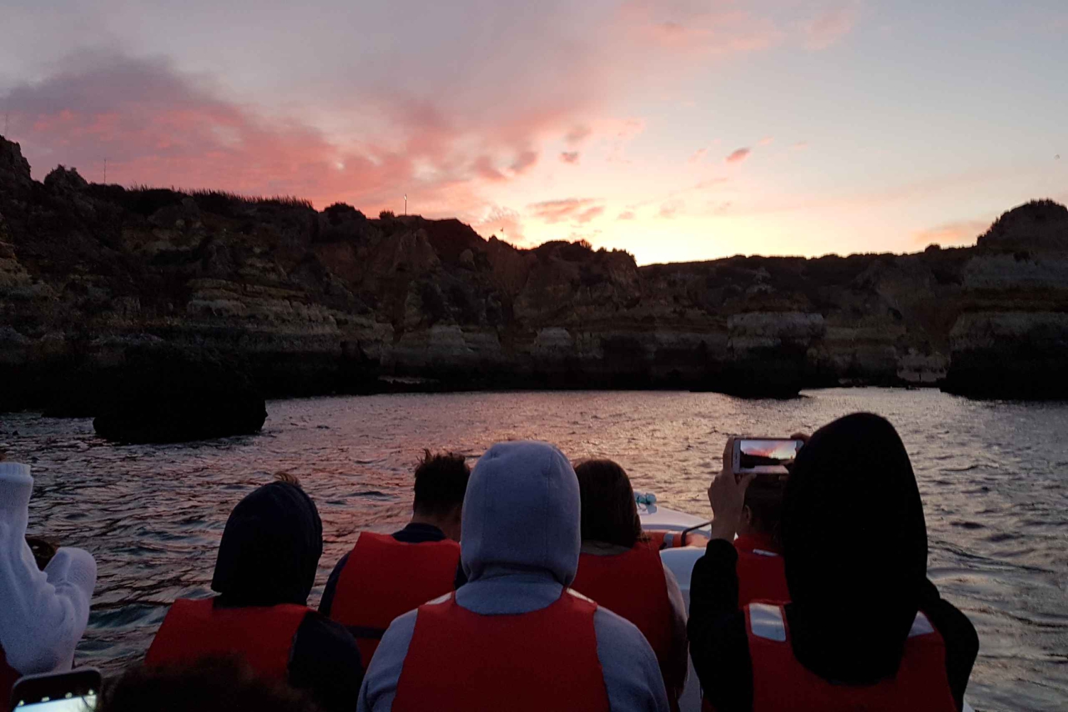 Lagos: Guided Ponta da Piedade Sunset Boat Tour