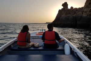 Lagos: Guided Ponta da Piedade Sunset Boat Tour