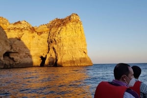 Lagos: Guided Ponta da Piedade Sunset Boat Tour