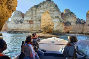 Lagos: Guided Ponta da Piedade Sunset Boat Tour