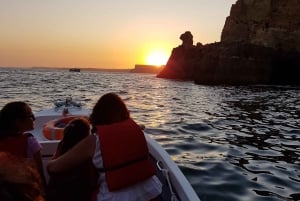 Lagos: Guided Ponta da Piedade Sunset Boat Tour