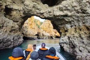 Lagos: Ponta da Piedade Grotto 1-timmes tur med lokal guide