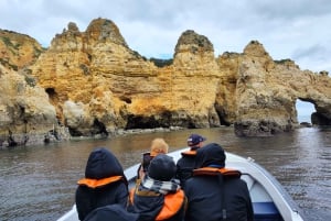 Lagos: Ponta da Piedade Grotto 1-timmes tur med lokal guide