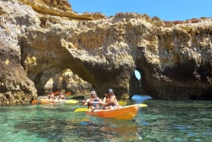 Lagos: Ponta da Piedade Gruppen-Kajaktour