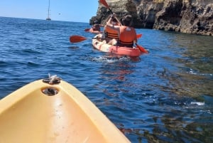 Lagos: Ponta da Piedade Gruppen-Kajaktour