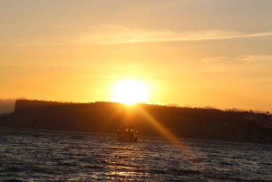 Lagos : tour en bateau au coucher du soleil à Ponta da Piedade
