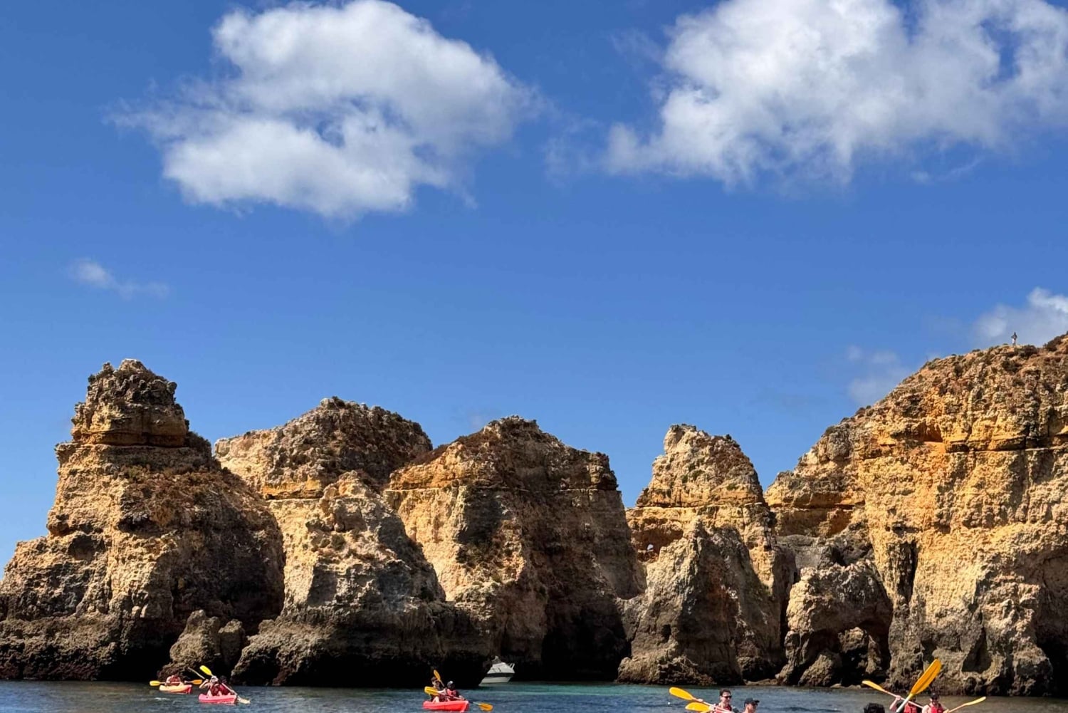 Lagos, Porto de Mós: Geführte Tour zu den Höhlen von Ponta da Piedade