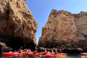 Lagos, Porto de Mós: Geführte Tour zu den Höhlen von Ponta da Piedade