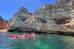 Lagos, Porto de Mós: Geführte Tour zu den Höhlen von Ponta da Piedade