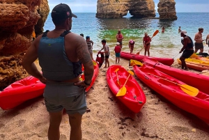 Lagos, Porto de Mós: Geführte Tour zu den Höhlen von Ponta da Piedade