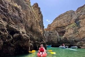 Lagos, Porto de Mós: Geführte Tour zu den Höhlen von Ponta da Piedade