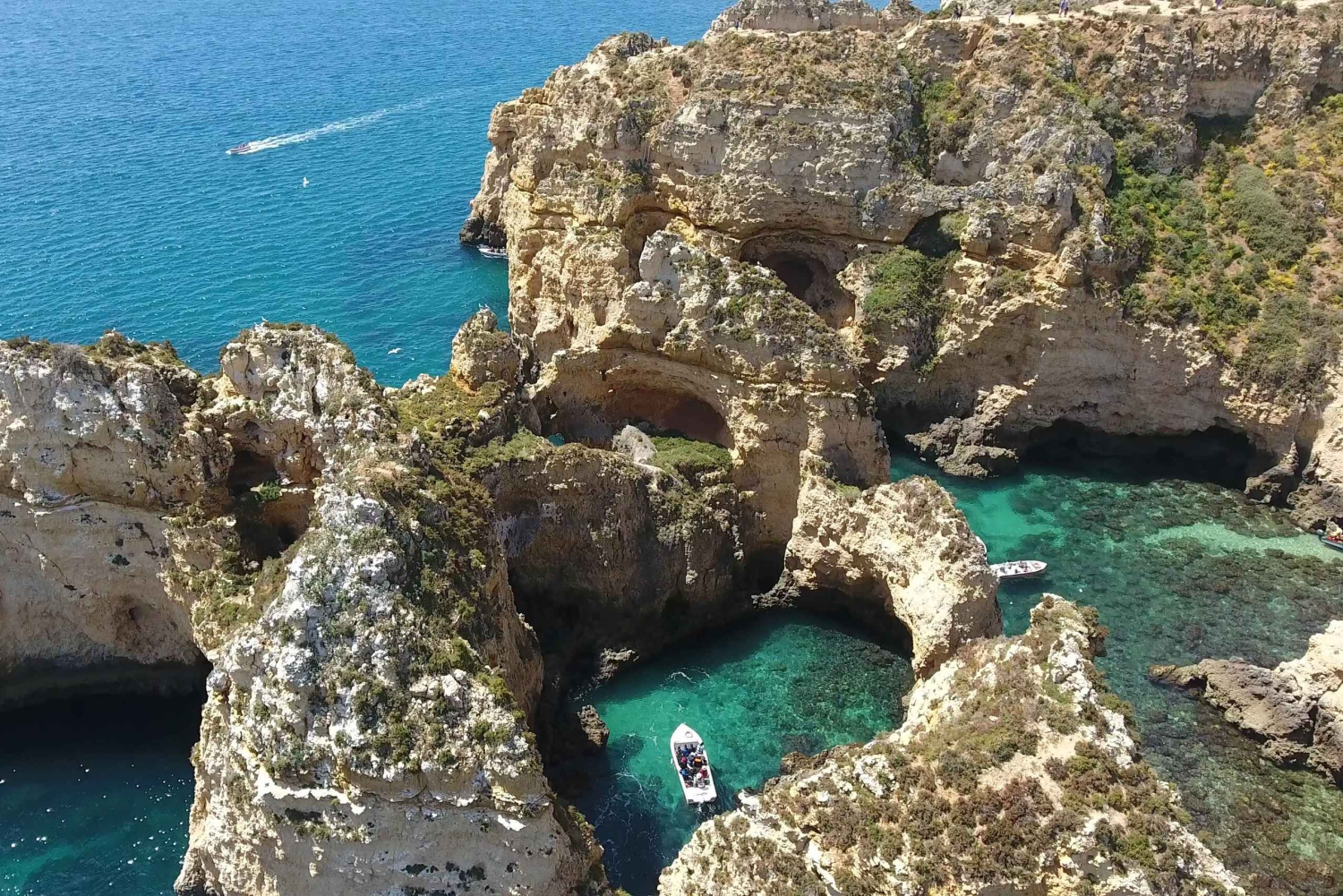 Lagos: Privat båttur till Ponta da Piedade och bad