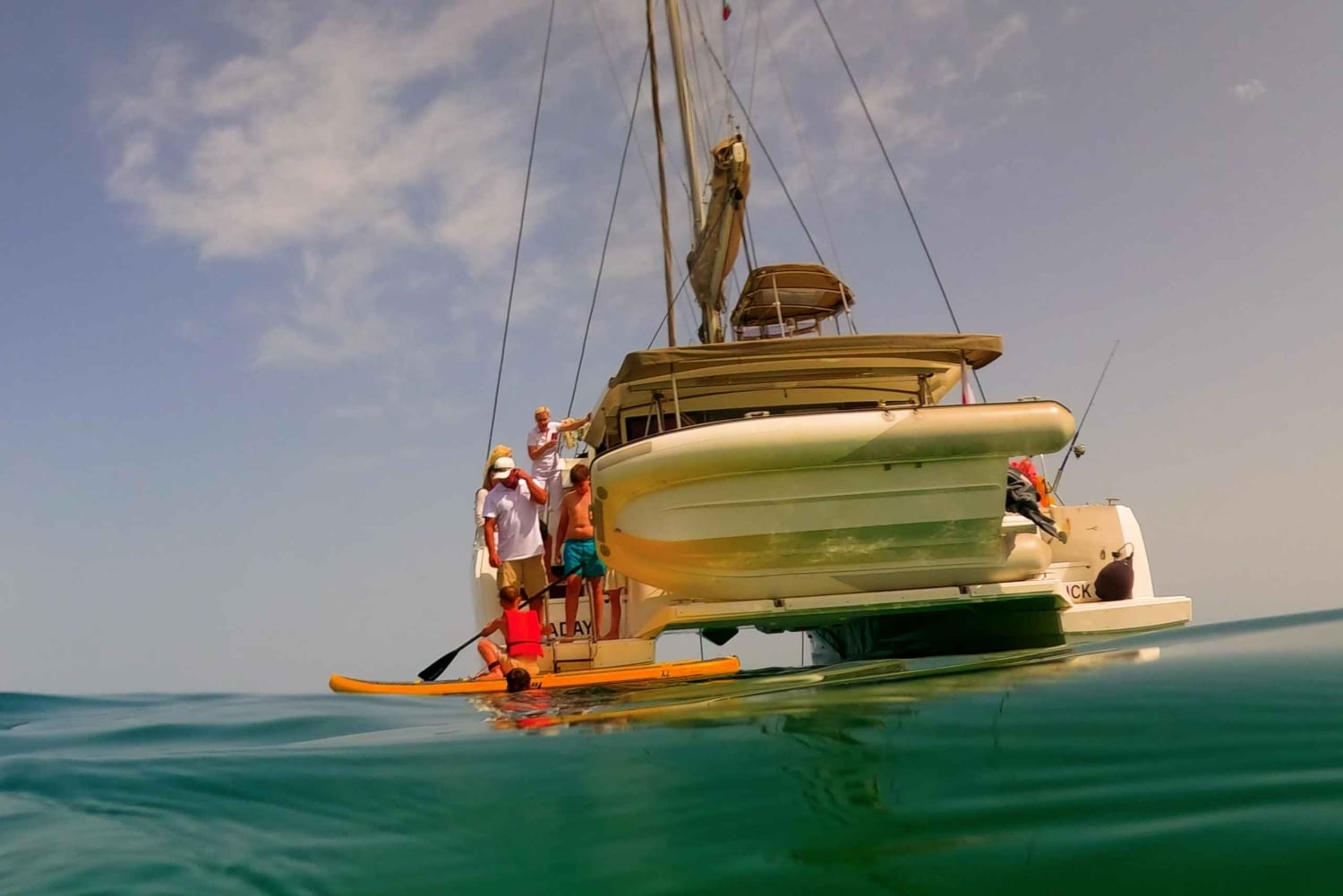 Lagos: Private Catamaran Cruise with Drinks and Snacks