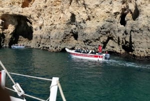 Lagos: Grotto Tour to Ponta da Piedade w/ typical Sail boat