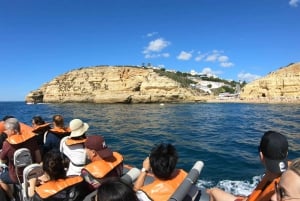 From Lagos: Scenic Cruise to the Benagil and Carvoeiro Caves