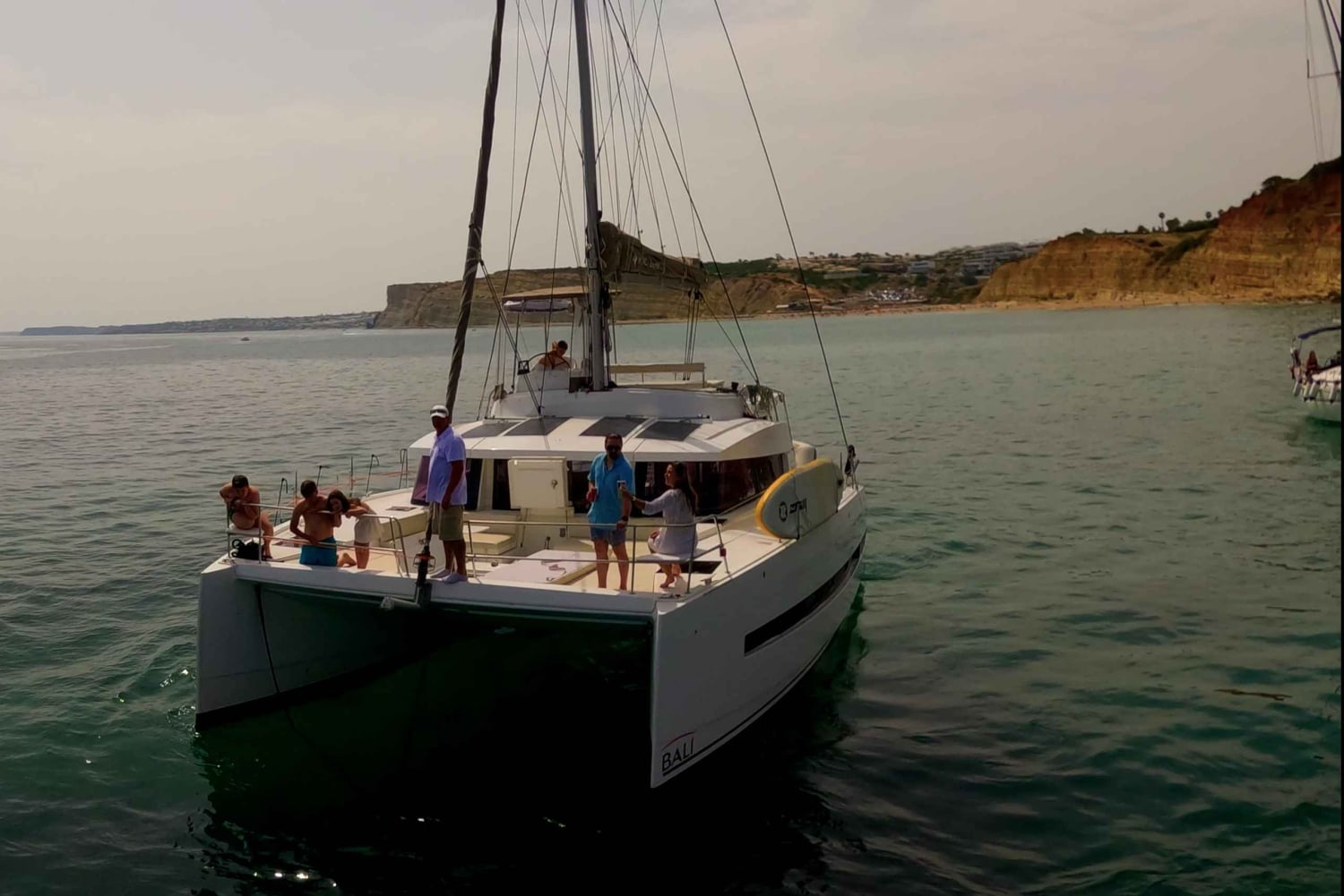 Lagos: Sunset Catamaran Cruise with Welcome Drink