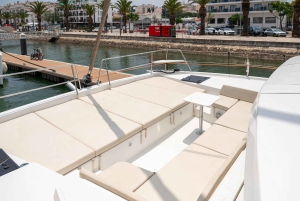 Лагуш: круиз на катамаране на закат с приветственным напитком