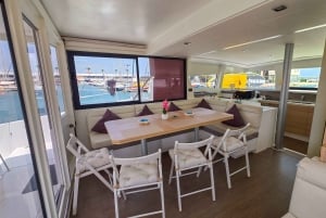 Lagos: Sunset Catamaran Cruise with Welcome Drink