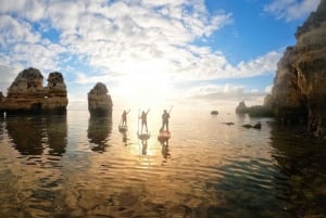 Lagos SUP Caves&Grottoes Tour at Sunrise, Ponta da Piedade