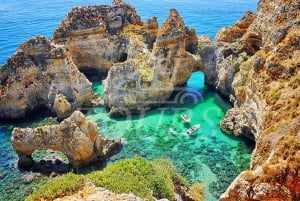lisbon: algarve, benagil cave, portimao, Lagos private tour.