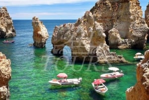lisbon: algarve, benagil cave, portimao, Lagos private tour.