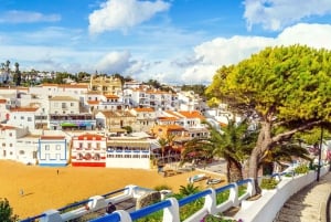 Lissabon: Algarve, Benagil-Höhlen und Lagos mit optionaler Bootstour