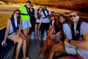 Lisboa: Dagstur til Algarve med båtcruise i Benagil-grotten