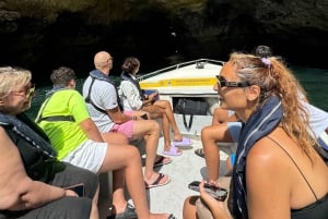 Lisboa: Dagstur til Algarve med båtcruise i Benagil-grotten