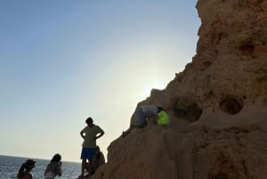 Lisboa: Dagstur til Algarve med båtcruise i Benagil-grotten