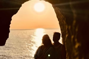 Lisboa: Dagstur til Algarve med båtcruise i Benagil-grotten