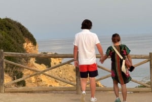 Lisboa: Dagstur til Algarve med båtcruise i Benagil-grotten