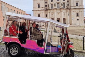 Lissabon med elektrisk tuk-tuk: Från romerska ruiner till Carnation Revolution