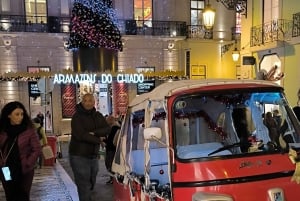 Lisbonne : visite en Piaggio classique à travers la belle et historique Lisbonne