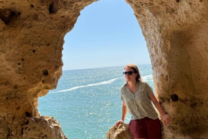 Lisboa: Viagem de 1 dia ao Algarve, gruta de Benagil, Carvoeiro, Portimão