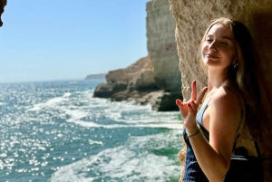 Lisboa: Viagem de 1 dia ao Algarve, gruta de Benagil, Carvoeiro, Portimão