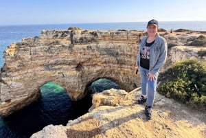 Lisboa: Viagem de 1 dia ao Algarve, gruta de Benagil, Carvoeiro, Portimão