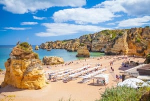 Lisbon: Day Trip to Algarve Paradise – Cliffs, Caves & Beach