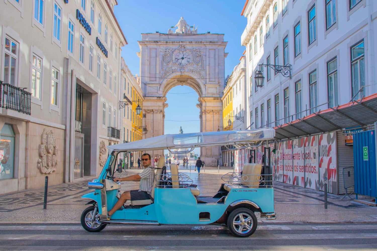 Lissabon: Frühmorgendliche TukTuk Tour - Abholung vom Hotel/Kreuzfahrtschiff